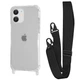 Чехол с ремешком WAVE Clear Case with Strap для Apple iPhone 11 black - изображение 1