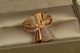 Кільце Xuping Jewelry Скомканий аркуш р 19 золотисте - зображення 2