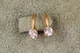 Сережки дитячі Xuping Jewelry мить 11 мм золотисті - зображення 3
