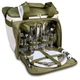 Набор для пикника в сумке с термоотделом Ranger Lawn RA9909 на 4 челевек 20л Olive-Beige - изображение 1