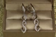 Серьги подвески Xuping Jewelry Калето 5 см серебристые - изображение 2