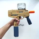 Гель-бластер Uzi-Pistol 32 см: Автоматический игрушечный автомат с орбизами на аккумуляторе для активных игр (Бежевый) - изображение 2
