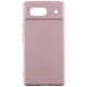Противоударный чехол Silicone Cover Lakshmi Full Camera (AAA) для Google Pixel 8a Розовый / Pink Sand - изображение 1