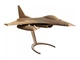Картонный 3D пазл Самолет F16, Cartonic, 301 эл., CARTF16 - изображение 1