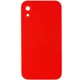 Чохол Silicone Case Square Full Camera Protective (AA) NOLOGO для Apple iPhone XR (6.1") Червоний / Red - зображення 1