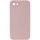 Чохол Silicone Case Square Full Camera Protective (AA) NOLOGO для Apple iPhone 6/6s (4.7") Рожевий / Pink Sand - зображення 1