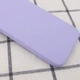 Чохол Silicone Case Square Full Camera Protective (AA) NOLOGO для Apple iPhone 7 / 8 / SE (2020) (4.7") Бузковий / Dasheen - зображення 2