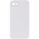 Чохол Silicone Case Square Full Camera Protective (AA) NOLOGO для Apple iPhone 6/6s (4.7") Білий / White - изображение 1