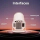 Мультимедийный портативный мини-проектор magcubic hy300 android 12 4k uhd Белый - изображение 7