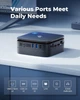 Мини-ПК Intel N95 16 ГБ ОЗУ 512 ГБ SSD с поддержкой 4K и WiFi 5 черный - изображение 3