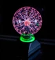 Плазмова куля Тесла музичний нічник плазмова лампа Куля з блискавками Plasma ball 15 см - зображення 1