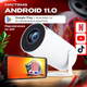 Проектор домашний кинотеатр UltraHD 4K Android 11 WI-FI Портативный Мультимедийный Smart TV для дома HY300 - изображение 2