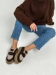 Женские зимние кеды ShoesBand Шоколадного цвета натуральная замша на меху 37 (23,5-24 см) (S57111з) - изображение 3