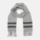 Шарф мужской GANT Merino Wool Striped Woven Scarf 9920228-93 One Size Серый (7325707754869) - изображение 1