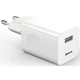 Мережевий адаптер із швидкою зарядкою Baseus Wall Charger QC3.0 24W, білий - зображення 1