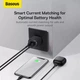 Зарядний пристрій Baseus Compact Charger 2USB 2.1A 10.5W, чорний - зображення 7