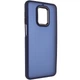 Чохол TPU+PC Lyon Frosted для Xiaomi Redmi Note 9s / Note 9 Pro / Note 9 Pro Max Navy Blue - зображення 1