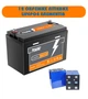 Аккумуляторная батарея PowMr LiFePO4 12.8V 100Ah, железофосфатный аккумулятор - изображение 5