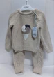 Костюм Baby Mio Мороженое 86-92 см бежевый меланж - изображение 2