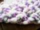 Плед дитячий з пряжі Alize Puffy color ручної роботи Handmade - зображення 2