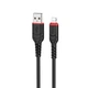 USB кабель Hoco X59 Lightning 3m. black - изображение 1