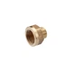 Футорка (перехідник) латунна LexLine 1/2"×3/8" ВН, PN10 - изображение 1