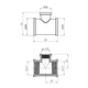 Трійник перехідний латунний LexLine 1"×1/2"×1" (В×В×В), PN10 - изображение 2