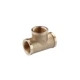 Трійник латунний LexLine 1/2" (В×В×В), PN10 - изображение 1