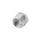 Футорка латунна Karro KR-3115 1/2"×1/4" НВ, нікельована, PN16 - изображение 1