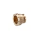 Муфта перехідна латунна LexLine 3/4" × 1/2" ВВ, PN10 - зображення 1
