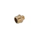 Ніпель перехідний латунний LexLine 1/2" × 1/4" НН (зовнішня різьба), PN10 - изображение 1