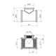 Трійник перехідний латунний Karro KR-3213 1"×1/2"×1" (В×В×В), нікельований, PN16 - зображення 2