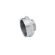 Футорка (перехідник) латунна Karro KR-3117 1 1/2"×3/4" ВН, нікельована, PN16 - изображение 1