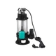 Насос фекальний Pumpman 50WFD11-10-1.1G(A) Нmax 15 м Qmax 17 куб,м 1100В т (алюміній) - изображение 1