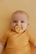 Соска пустушка BIBS De Lux Silicone Round – Pale Butter - изображение 3