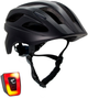 Kask dla dzieci Crazy Safety S.W.A.T 54-58 cm Czarny (0727040594268) - obraz 1