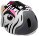 Kask dla dzieci Crazy Safety Zebra 49-55 cm Czarno-biały (0727040594435) - obraz 1