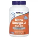 Омега 3 NOW Foods Ultra Omega 500 EPA/250 DHA 180 Fish Softgels NF1665 - изображение 1