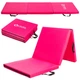Мат гімнастичний HMS Premium MGS02 180 x 60 x 5 см Pink (5907695592504) - зображення 5