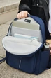 Рюкзак XD Design Soft Daypack 16' защита от воровства RFID, порезов, синий - изображение 11