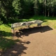 Увеличенная раскладушка Nest НАТО ХЛ 206х72 до 260кг с Матрасом, Карманом, Подушкой и чехлом Мультикам - изображение 3