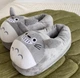 Тапочки-кигуруми Аниме Котик Тоторо My Kigu Домашние Для Мальчика Мягкие Плюшевые Серый 35-41 (М13016) - изображение 6