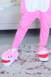 Капці-кігурумі Акула My Kigu Домашні Для Хлопчика М'які Плюшеві Рожевий 35-41 (М13144) - зображення 3