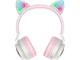 Навушники з мікрофоном Hoco W27 Cat Ear Grey - изображение 2