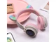 Навушники з мікрофоном Hoco W27 Cat Ear Grey - изображение 9