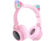 Навушники з мікрофоном Hoco W27 Cat Ear Pink - изображение 1