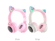 Навушники з мікрофоном Hoco W27 Cat Ear Pink - изображение 9