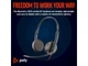 Навушники з мікрофоном POLY BlackWire C3225 USB-C HS Stereo Black (8X229A6) - изображение 3
