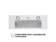 Витяжка Perfelli BI 7652 WH 1000 LED - зображення 2