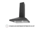 Витяжка Perfelli K 5202 SG 700 LED - зображення 3